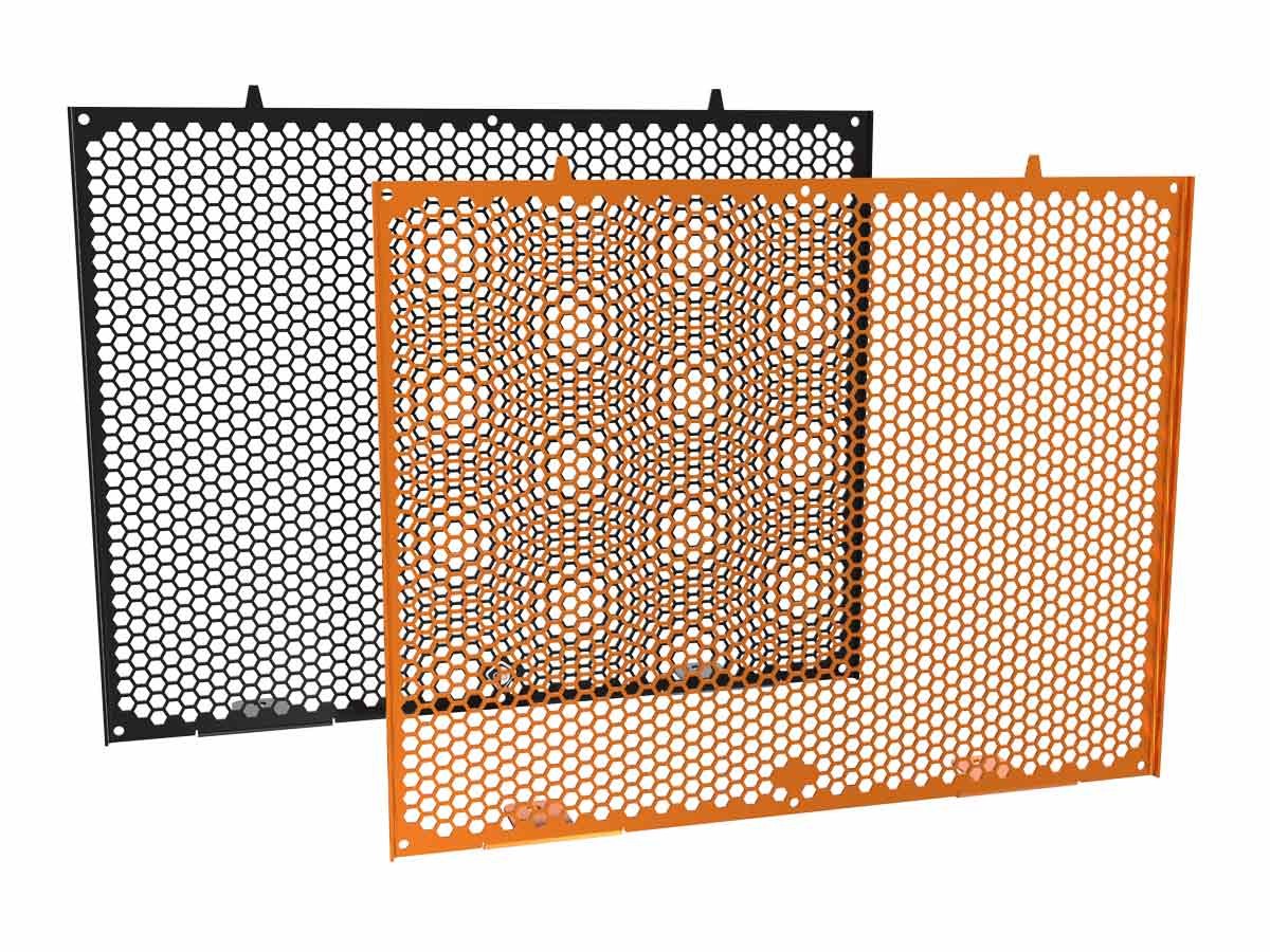 DBK Special Parts (Ducabike) Aluminum Radiator Guard for the KTM 990 Duke DBK Special Parts (Ducabike) Aluminum Radiator Guard for the KTM 990 Duke